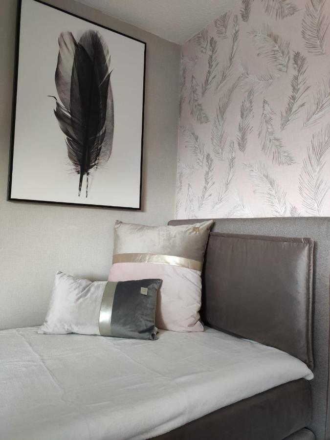 Ferienhaus Blaue Blume Mit 11 Kw Ladestation, Kamin, Terrasse, Eingezaeuntem Garten, Sauna, Wlan, Netflix, 2 Hunde Willkommen! Güntersberge Zewnętrze zdjęcie