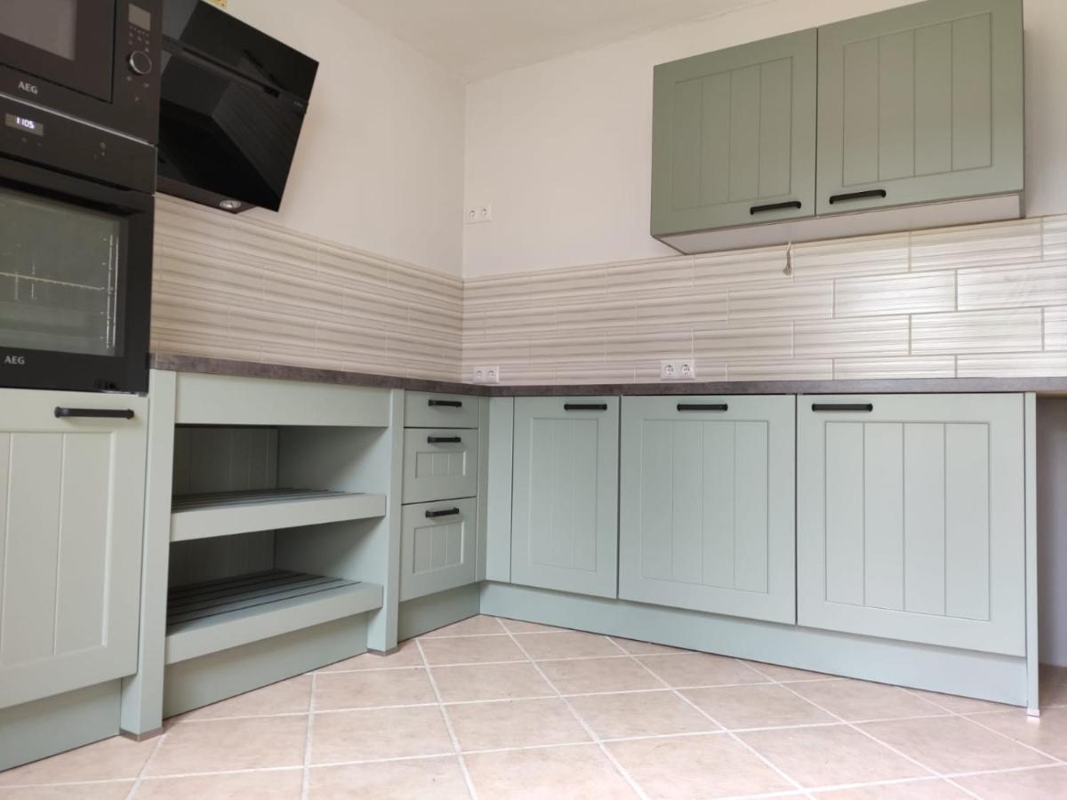Ferienhaus Blaue Blume Mit 11 Kw Ladestation, Kamin, Terrasse, Eingezaeuntem Garten, Sauna, Wlan, Netflix, 2 Hunde Willkommen! Güntersberge Zewnętrze zdjęcie